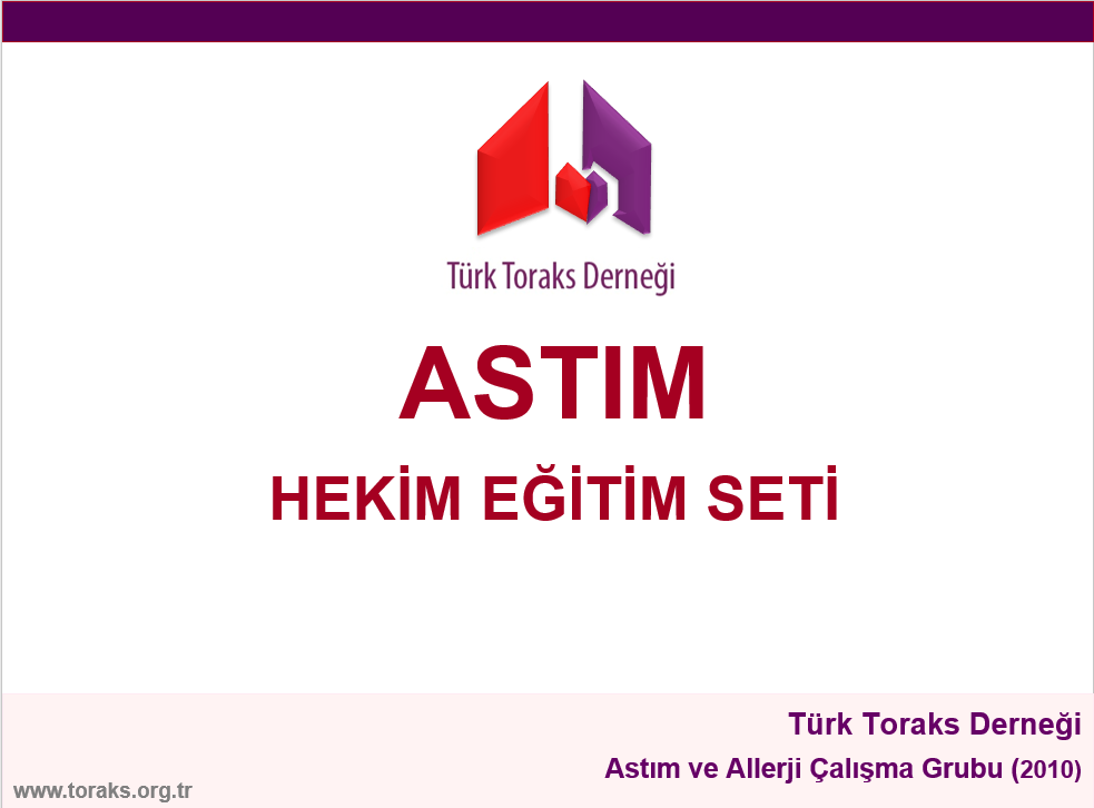 Resim 3a ve b. Yenilenen astım hekim slayt setleri